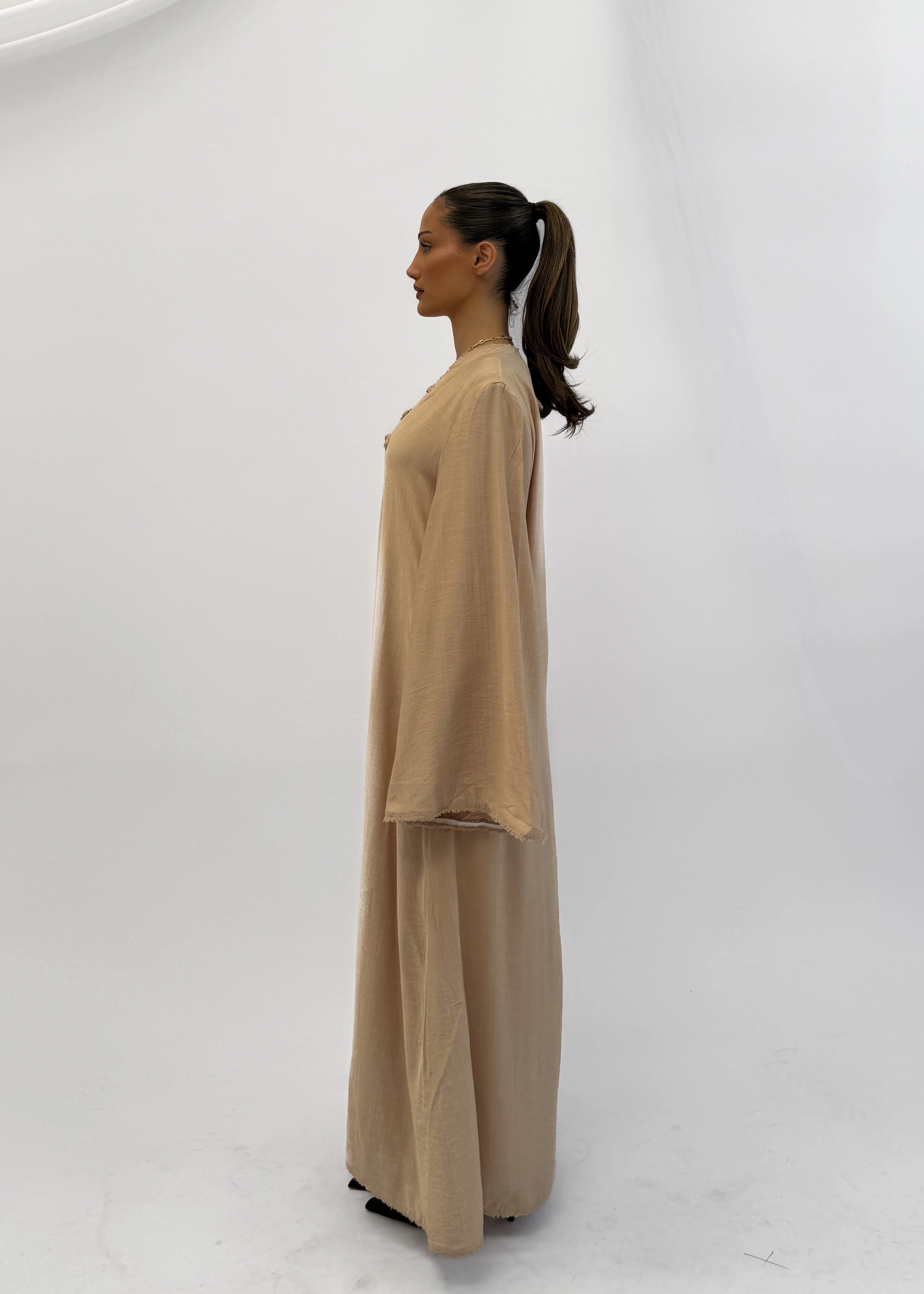 SERENO MAXI DRESS - MARIGOLD - Image 3